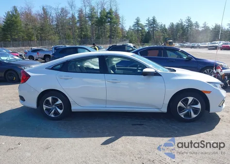 2020 Honda Civic Lx from USA, damaged, VIN 2HGFC2F64LH578421